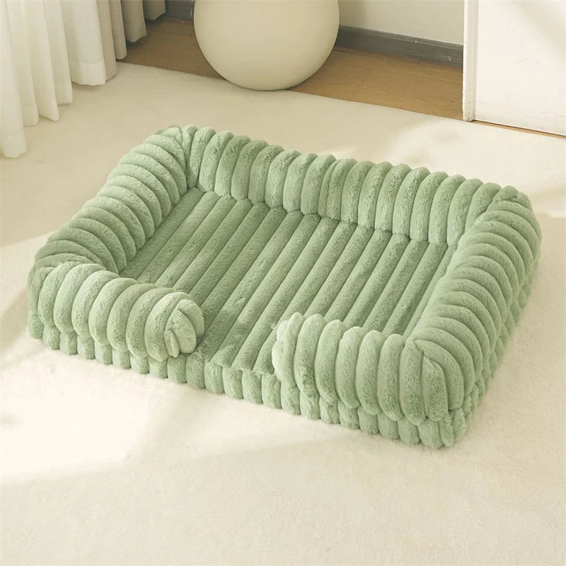 Corduroy Calming Pet Bed